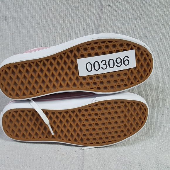 Vans Off The Wall Sneakers Womens 7 Pink Suede Canvas 500714 Lace Up Shoes - Picture 9 of 9